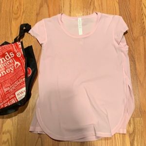 Lululemon Pink Running Top Size 4